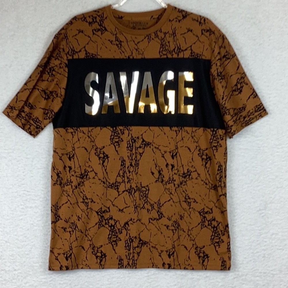 Brooklyn Laundry Savage T-shirt, Mens Size Large.